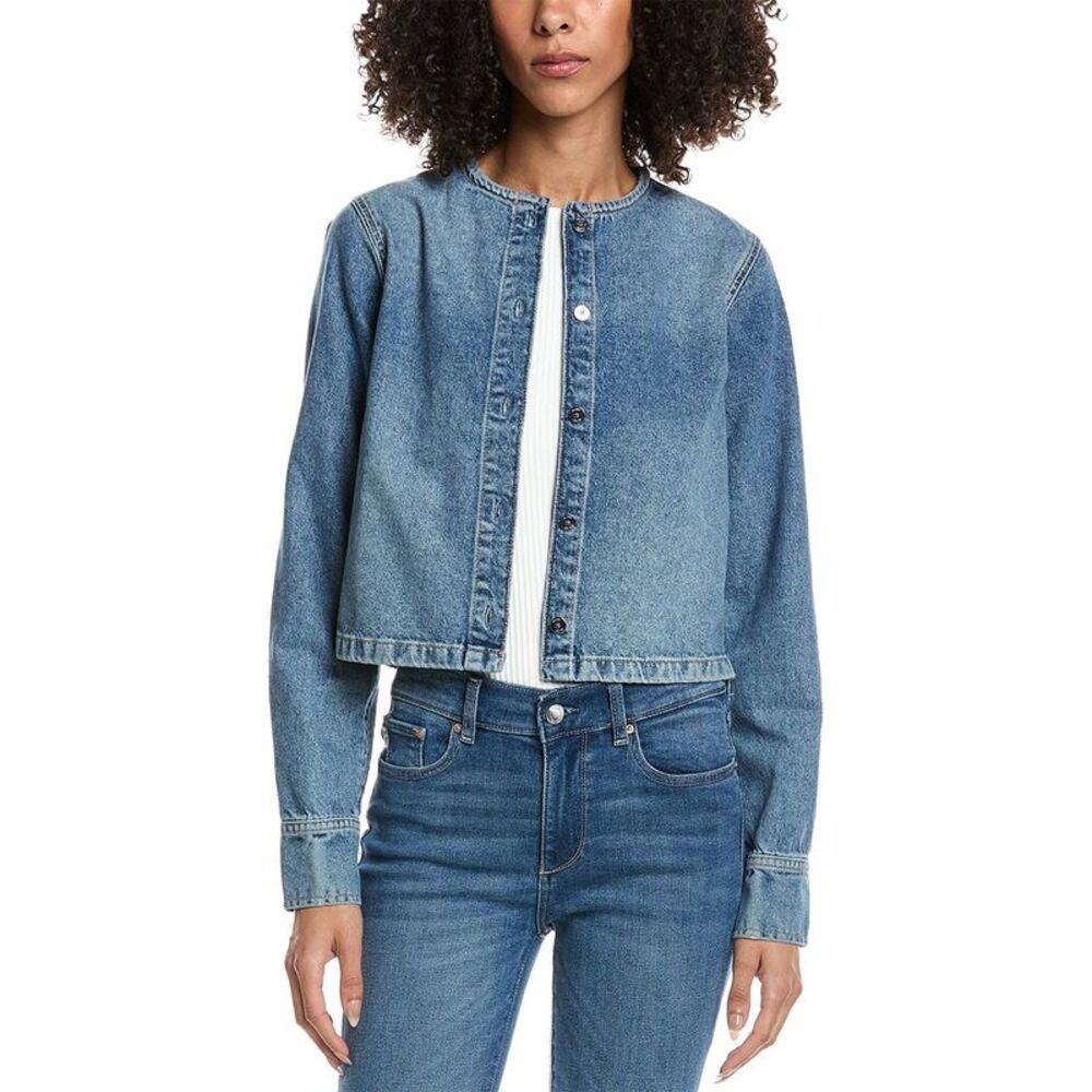 Dl1961 Womens  Montauk Denim Shirt, Blue